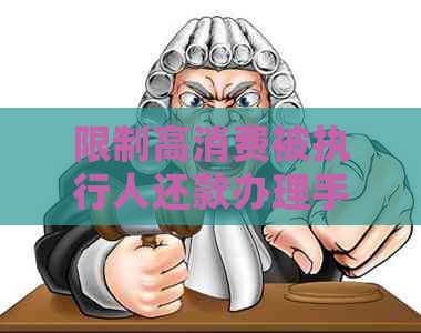 限制高消费被执行人还款办理手续及措