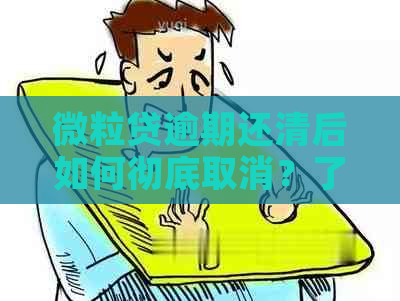 微粒贷逾期还清后如何彻底取消？了解完整步骤与注意事项