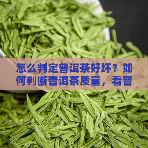 怎么判定普洱茶好坏？如何判断普洱茶质量，看普洱茶的方法和标准