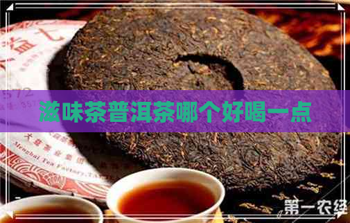 滋味茶普洱茶哪个好喝一点