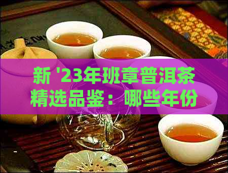 新 '23年班章普洱茶精选品鉴：哪些年份的茶叶值得一试？'