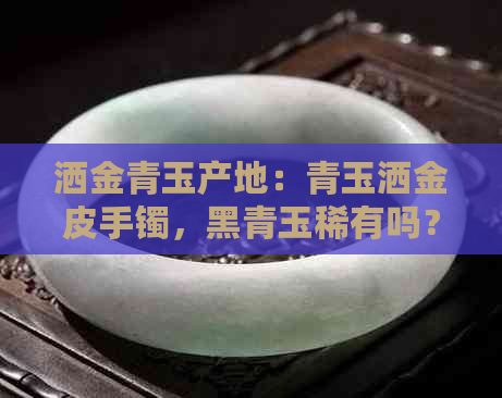 洒金青玉产地：青玉洒金皮手镯，黑青玉稀有吗？好不好？