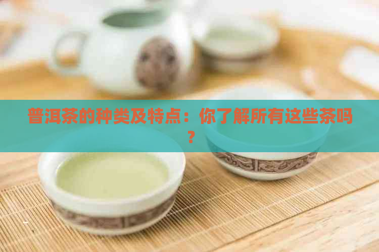 普洱茶的种类及特点：你了解所有这些茶吗？