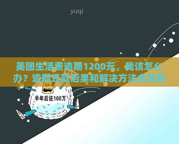 美团生活费逾期1200元，我该怎么办？逾期还款后果和解决方法全面解析