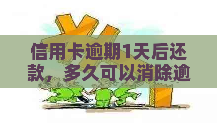 信用卡逾期1天后还款，多久可以消除逾期记录？如何操作？