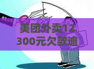 美团外卖12300元欠款逾期未还款，面临法律诉讼的风险真的吗？