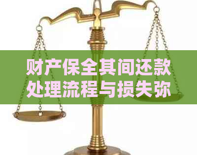 财产保全其间还款处理流程与损失弥补