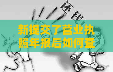 新提交了营业执照年报后如何查询？操作流程及注意事项全解析