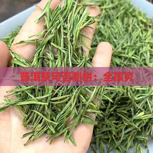 普洱茶可否制饼：全探究