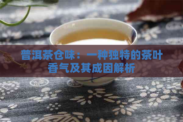 普洱茶仓味：一种独特的茶叶香气及其成因解析