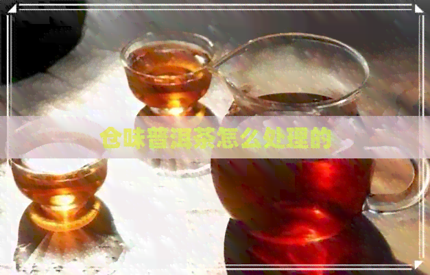 仓味普洱茶怎么处理的