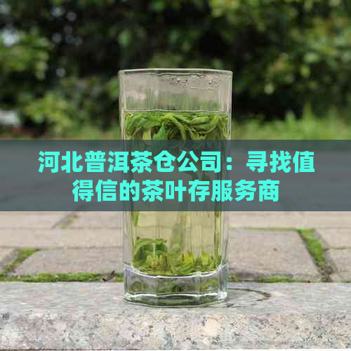 河北普洱茶仓公司：寻找值得信的茶叶存服务商