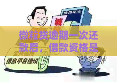 微立贷逾期一次还款后，借款资格是否受限？还能再次借款吗？