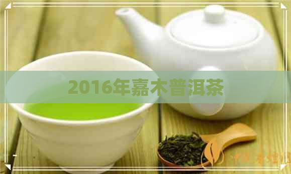 2016年嘉木普洱茶