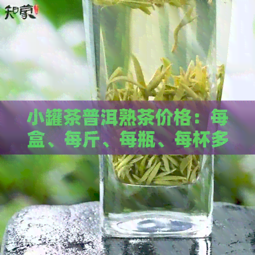 小罐茶普洱熟茶价格：每盒、每斤、每瓶、每杯多少钱？