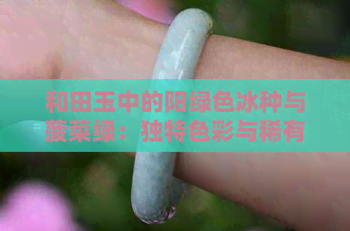 和田玉中的阳绿色冰种与菠菜绿：独特色彩与稀有品质的完美结合