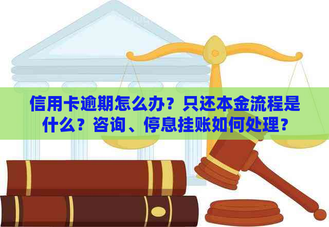 信用卡逾期怎么办？只还本金流程是什么？咨询、停息挂账如何处理？