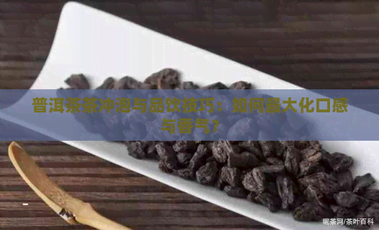 普洱茶茶冲泡与品饮技巧：如何更大化口感与香气？