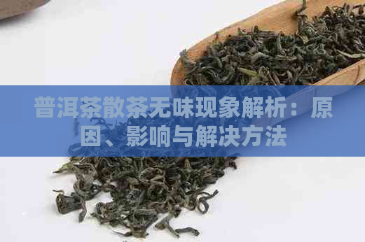 普洱茶散茶无味现象解析：原因、影响与解决方法