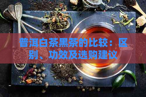 普洱白茶黑茶的比较：区别、功效及选购建议