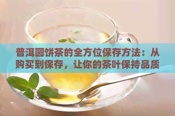 普洱圆饼茶的全方位保存方法：从购买到保存，让你的茶叶保持品质