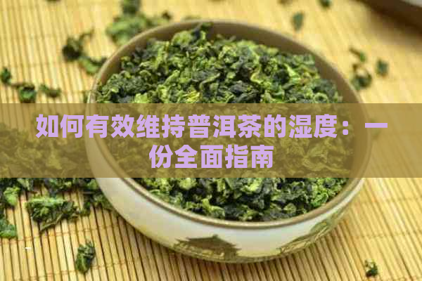 如何有效维持普洱茶的湿度：一份全面指南