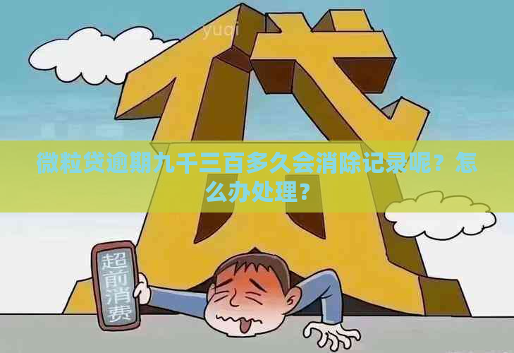 微粒贷逾期九千三百多久会消除记录呢？怎么办处理？