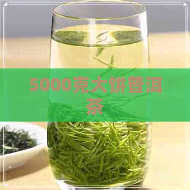 5000克大饼普洱茶