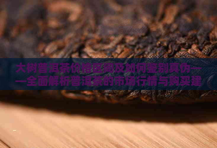 大树普洱茶价格区间及如何鉴别真伪——全面解析普洱茶的市场行情与购买建议