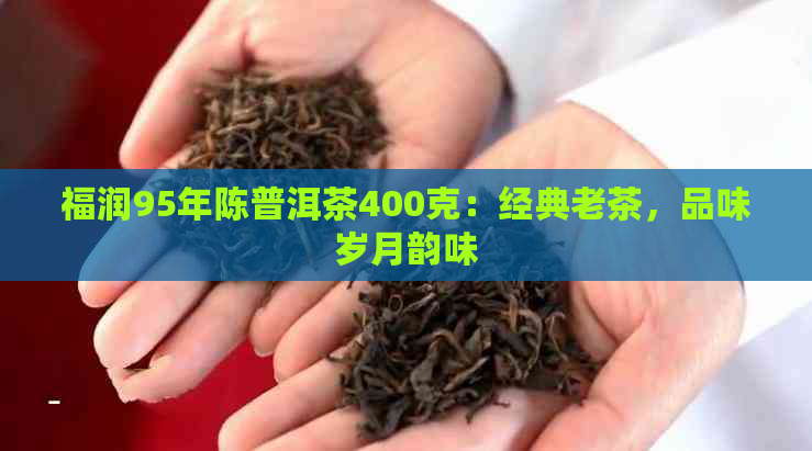 福润95年陈普洱茶400克：经典老茶，品味岁月韵味