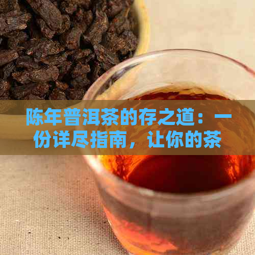 陈年普洱茶的存之道：一份详尽指南，让你的茶叶保持状态