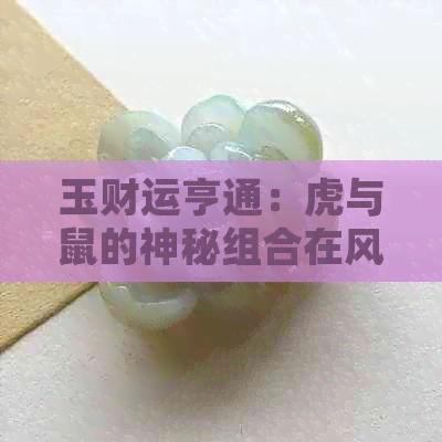 玉财运亨通：虎与鼠的神秘组合在风水中的影响