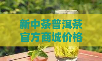 新中茶普洱茶官方商城价格一览表7581 - 优质茶叶，尽在您的指尖