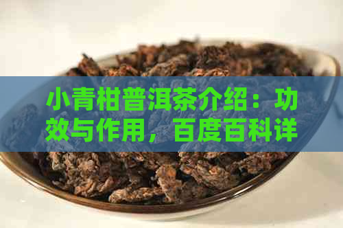 小青柑普洱茶介绍：功效与作用，百度百科详解