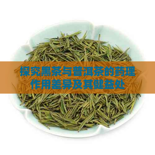 探究黑茶与普洱茶的药理作用差异及其健益处