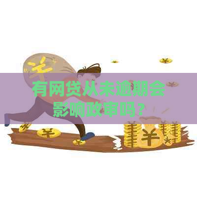 有网贷从未逾期会影响政审吗？