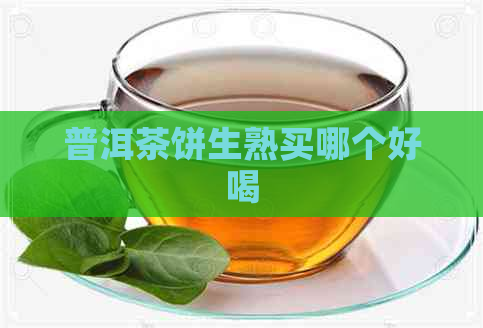 普洱茶饼生熟买哪个好喝