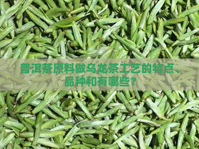 普洱茶原料做乌龙茶工艺的特点、品种和有哪些？