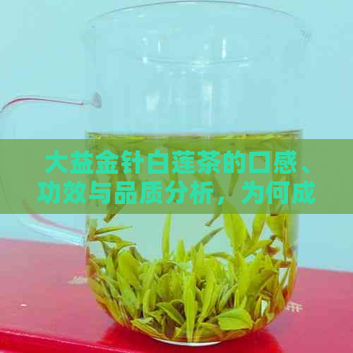 大益金针白莲茶的口感、功效与品质分析，为何成为众多茶友心中的更爱？