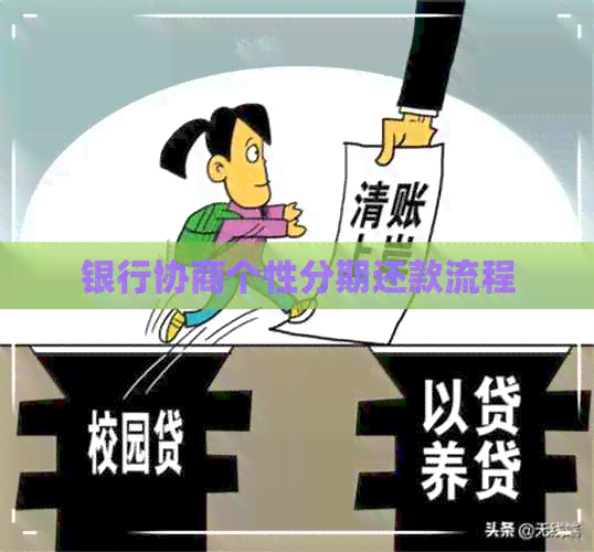 银行协商个性分期还款流程