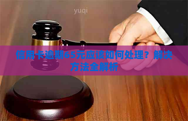 信用卡逾期65元应该如何处理？解决方法全解析