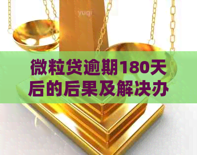 微立贷逾期180天后的后果及解决办法