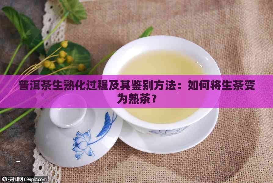 普洱茶生熟化过程及其鉴别方法：如何将生茶变为熟茶？