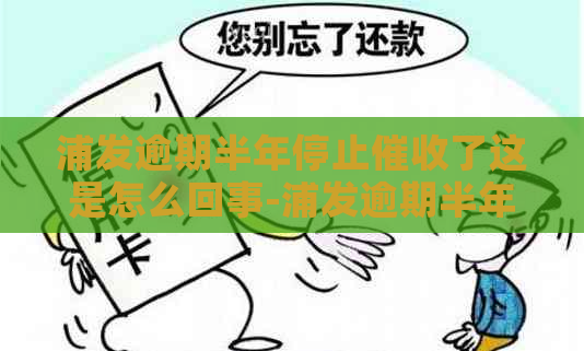 浦发逾期半年停止了这是怎么回事-浦发逾期半年停止了这是怎么回事啊