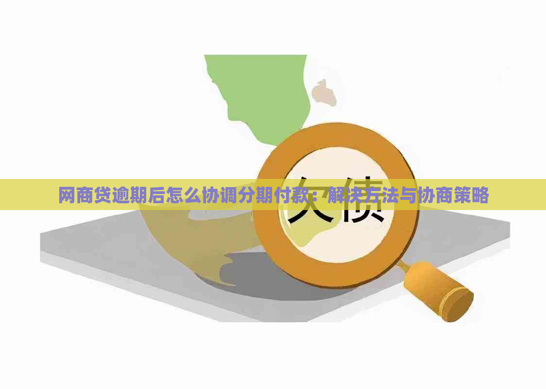 网商贷逾期后怎么协调分期付款：解决方法与协商策略