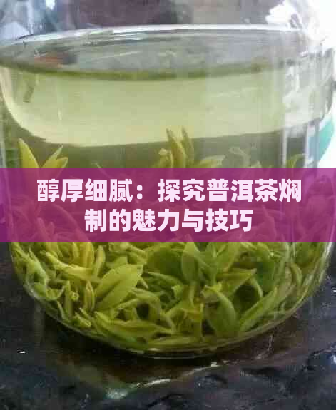 醇厚细腻：探究普洱茶焖制的魅力与技巧