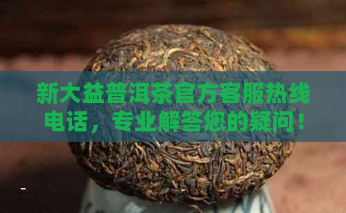 新大益普洱茶官方客服热线电话，专业解答您的疑问！