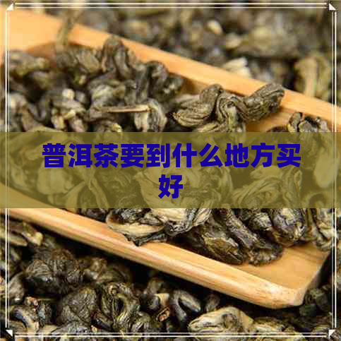 普洱茶要到什么地方买好