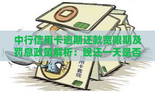 中行信用卡逾期还款宽限期及罚息政策解析：晚还一天是否算逾期？