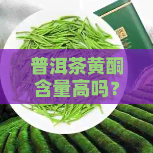 普洱茶黄酮含量高吗？可以喝吗？百度百科详解